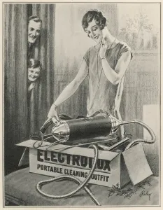 Chores Prints: Electrolux advertisement