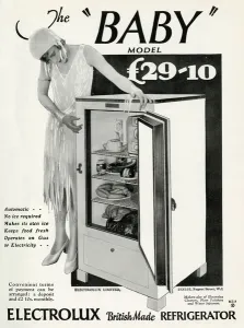 Cooking Prints: Electrolux Baby fridge advertisement