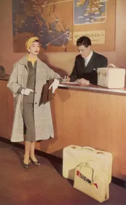 Travel Prints: Elegant travel, 1956