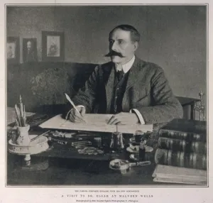 Wells Prints: Elgar / Graphic 1904 / Desk