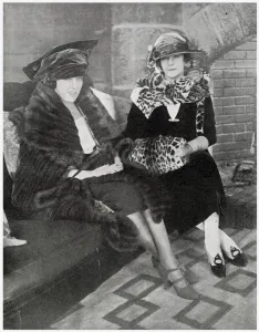 1920 Prints: Elinor Glyn and Gloria Swanson