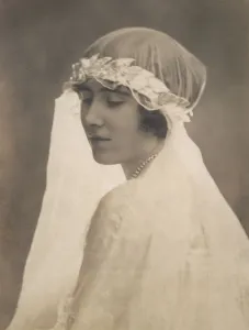Harewood Prints: Elizabeth Bowes-Lyon as a bridesmaid