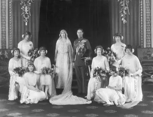 Seymour Prints: Elizabeth Bowes-Lyons marries Albert, Duke of York