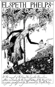 Elspeth Prints: Elspeth Phelps advertisement, 1920