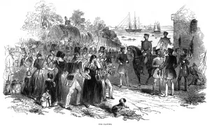 Embarkation Prints: Embarkation of troops at Gravesend