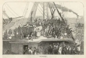 Liverpool Prints: Emigrant Ship Departs