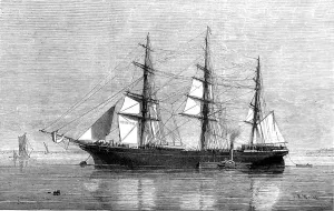 Sailing Prints: The Emigrant Ship Eastern Monarch, 1874
