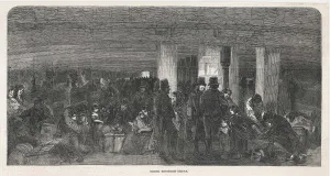 Liverpool Prints: Emigrants below Deck