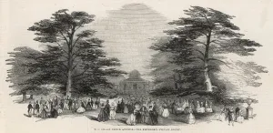 Avenue Prints: The Emperors Sylvan court, Chiswick House