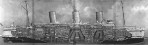 Cruise Prints: Empress of Britain by G. H. Davis