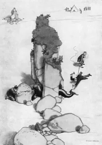 Unusual Prints: Encyclopaedia of Sport - Tickling the Dugong