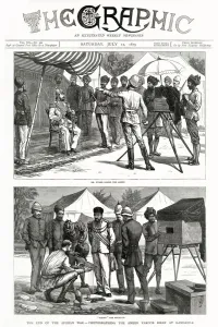 John Prints: The end of the Afghan War featured on the cover of The Graphic