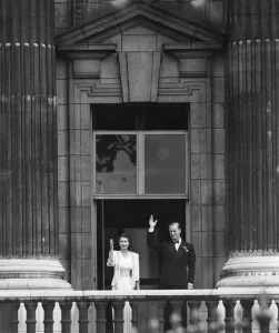Balcony Prints: Engagement of Princess Elizabeth and Philip Mountbatten