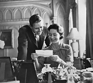 Jones Prints: Engagement of Princess Margaret and Antony Armstrong-Jones