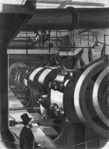 1861 Prints: The Engines of H. M. S. Warrior