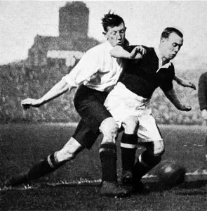 Football Prints: England vs. Scotland Football Match, 1926