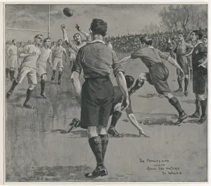 Kick Prints: England Vs Wales 1902