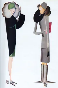 Caricature Prints: Englands New Voters, 1928 - Caricature by Garretto