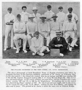 West Prints: English cricketers in the West Indies