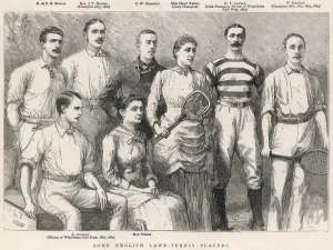 Maud Prints: Some English lawn tennis players
