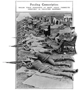Volunteer Prints: English public schoolboys at Bisley