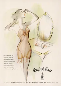 Boudoir Prints: English Rose Corsetry advertisement
