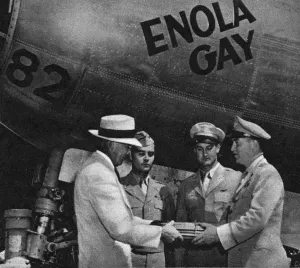 1949 Prints: Enola Gay presented to the Smithsonian