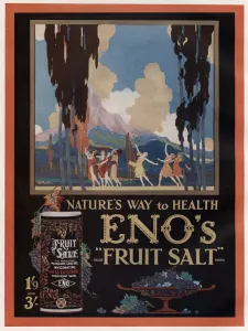 Landscape Prints: Enos Fruit Salt Advertisement