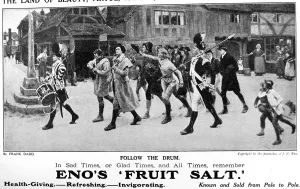 Fruit Prints: Enos fruit salt advertisement