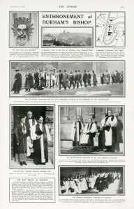 Durham Prints: Enthronement of Durhams Bishop