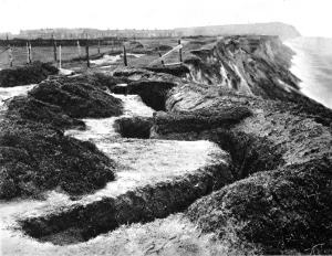Cliffs Prints: Entrenchments, similar to the type used at the front