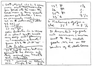 August Prints: The Last Entry in Dr. David Livingstones Notebook, 1873
