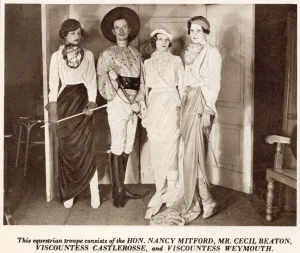 Group Prints: The equestrian group at the Circus Ball, Grosvenor House, 1933