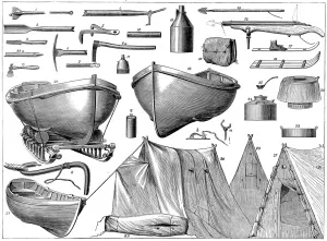 August Prints: Equipment used in the British Arctic Expedition, 1875-1876