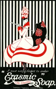 Soap Prints: Erasmic Soap advertisement, 1917