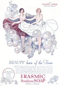 Soap Prints: Erasmic Soap advert