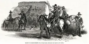 Shop Prints: Escort of Cavalry resting 1847