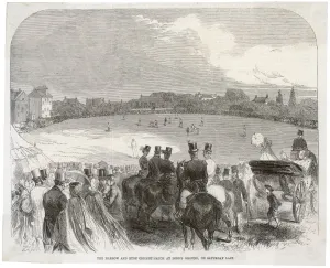 Eton Prints: Eton Vs Harrow 1864