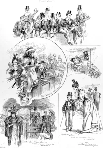 Eton Prints: The Eton vs. Harrow Cricket Match, 1894