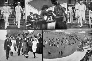Eton Prints: The Eton vs. Harrow Cricket Match, Lords, 1910