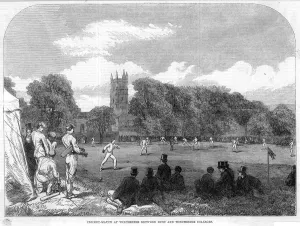 Eton Prints: ETON VS WINCHESTER 1864