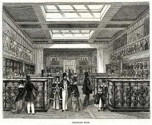 Displayed Prints: The Etruscan Room, British Museum, London 1847