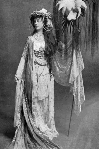 Willie Prints: Ettie, Lady Desborough in fancy dress costume