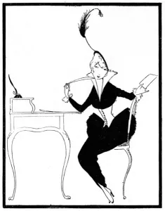 Columnist Prints: Eve, columnist for The Tatler magazine