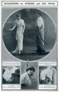 Wrap Prints: Evening and day wear 1913