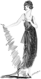 Elspeth Prints: Evening dress by Elspeth Phelps