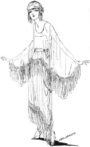 Elspeth Prints: Evening dress by Elspeth Phelps