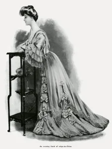 Evening Prints: Evening frock 1905