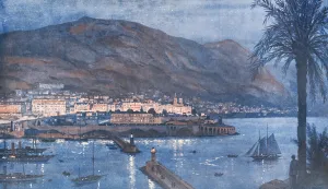 Cecil Prints: Evening at Monte Carlo by Cecil King