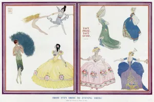 Gowns Prints: From Eves Dress to Evening Dress by Felix de Gray